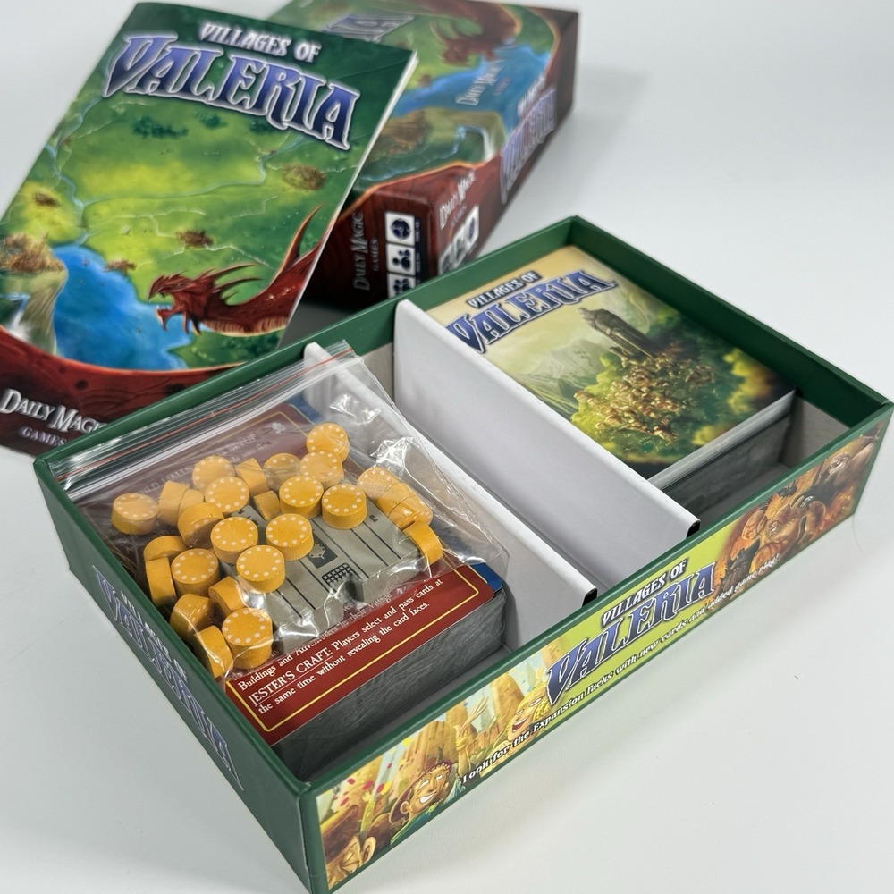 Villages‎ of Valeria Card Game by Daily Magic Games Open box Cards Sealed Unused - Picture 4 of 10